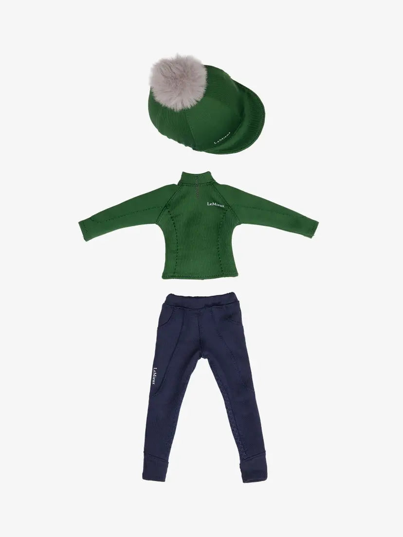LeMieux Toy Rider Outfit Hunter Green One Size | Giftware - Toy | Saddleworld Ipswich