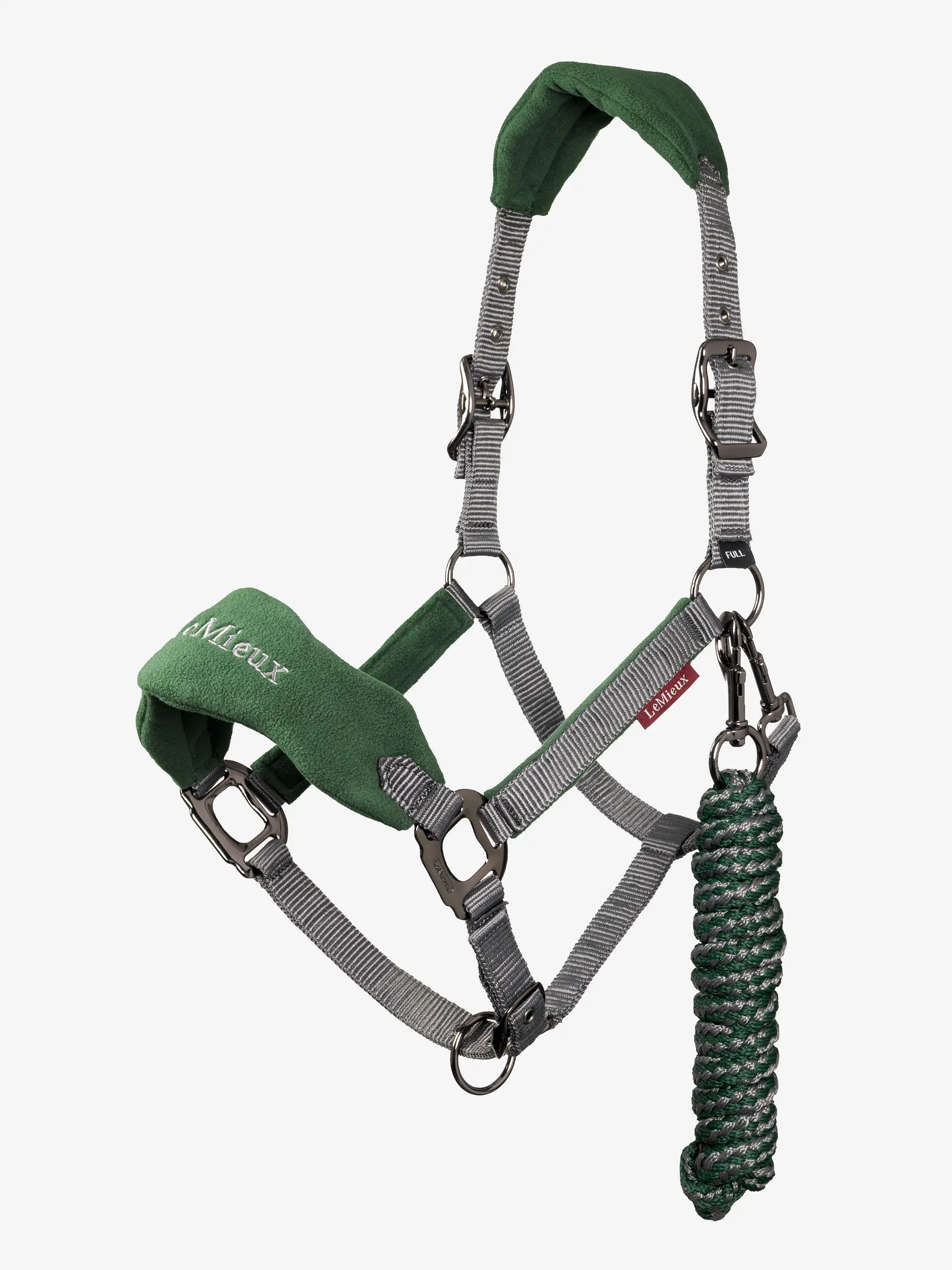 LeMieux Vogue Halter and Lead Set Hunter Green | Saddleworld Ipswich | Horse Supplies | Halters and Lead