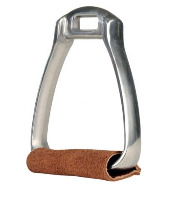 Leather on Tread Brady Ox-Bows | Horse Supplies - Stirrup Irons | Saddleworld Ipswich