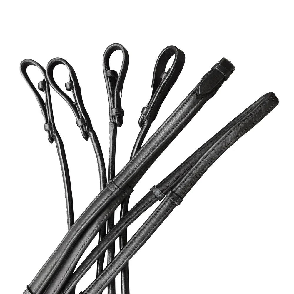 Lumiere Double Bridle Reins Set Rolled
