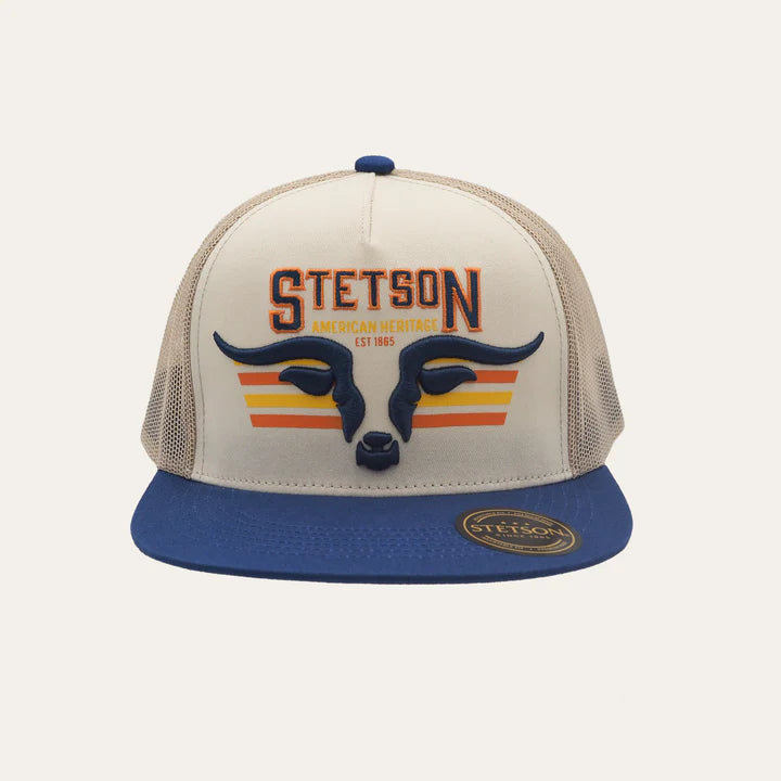 Stetson Cap Longhorn Blue