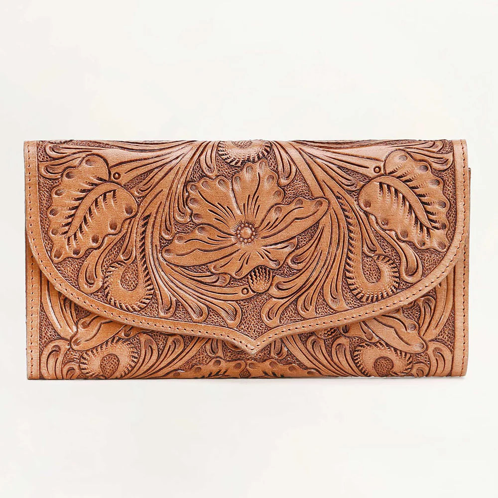 Loyal West Gloriana Wallet in Handtooled Leather | Giftware - Wallet | Saddleworld Ipswich
