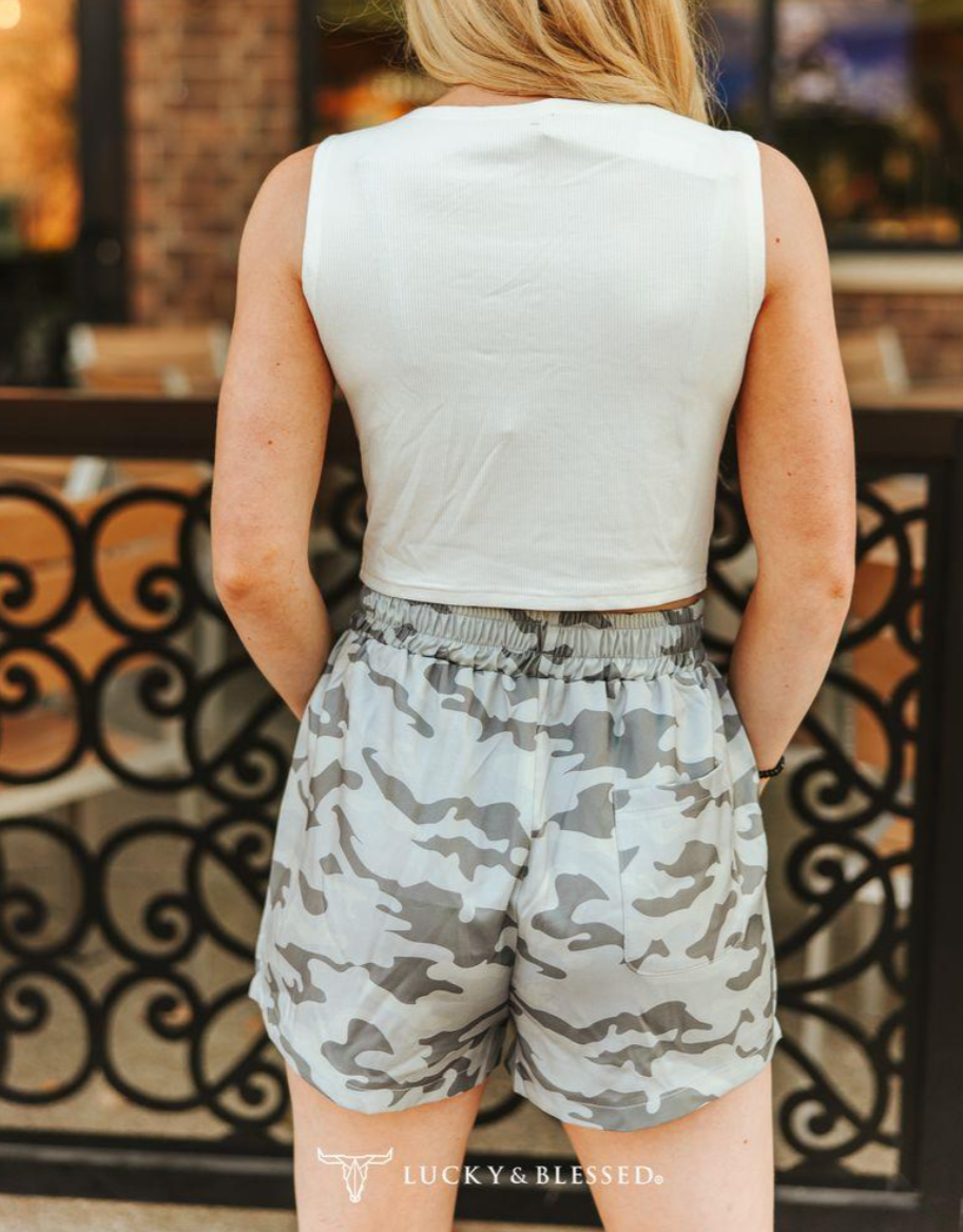 Lucky and Blessed Rodeo Queen Camo Lounge Set