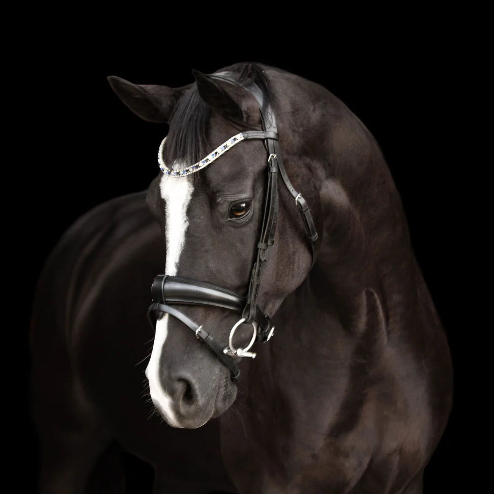 Lumiere Equestrian Anastasia Bridle With Premium Nappa Reins