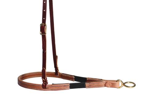 Pro Choice AD Ultimate Caveson Noseband Chocolate .5in Wide