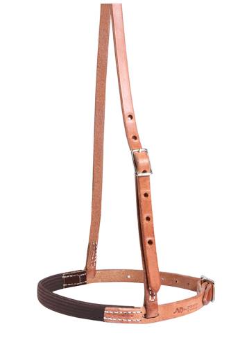 Pro Choice AD Ultimate Caveson Noseband Chocolate .5in Wide