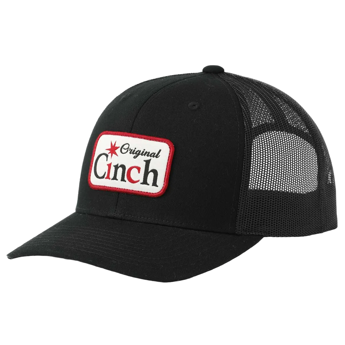 Cinch Trucker Cap Logo Graphic Black