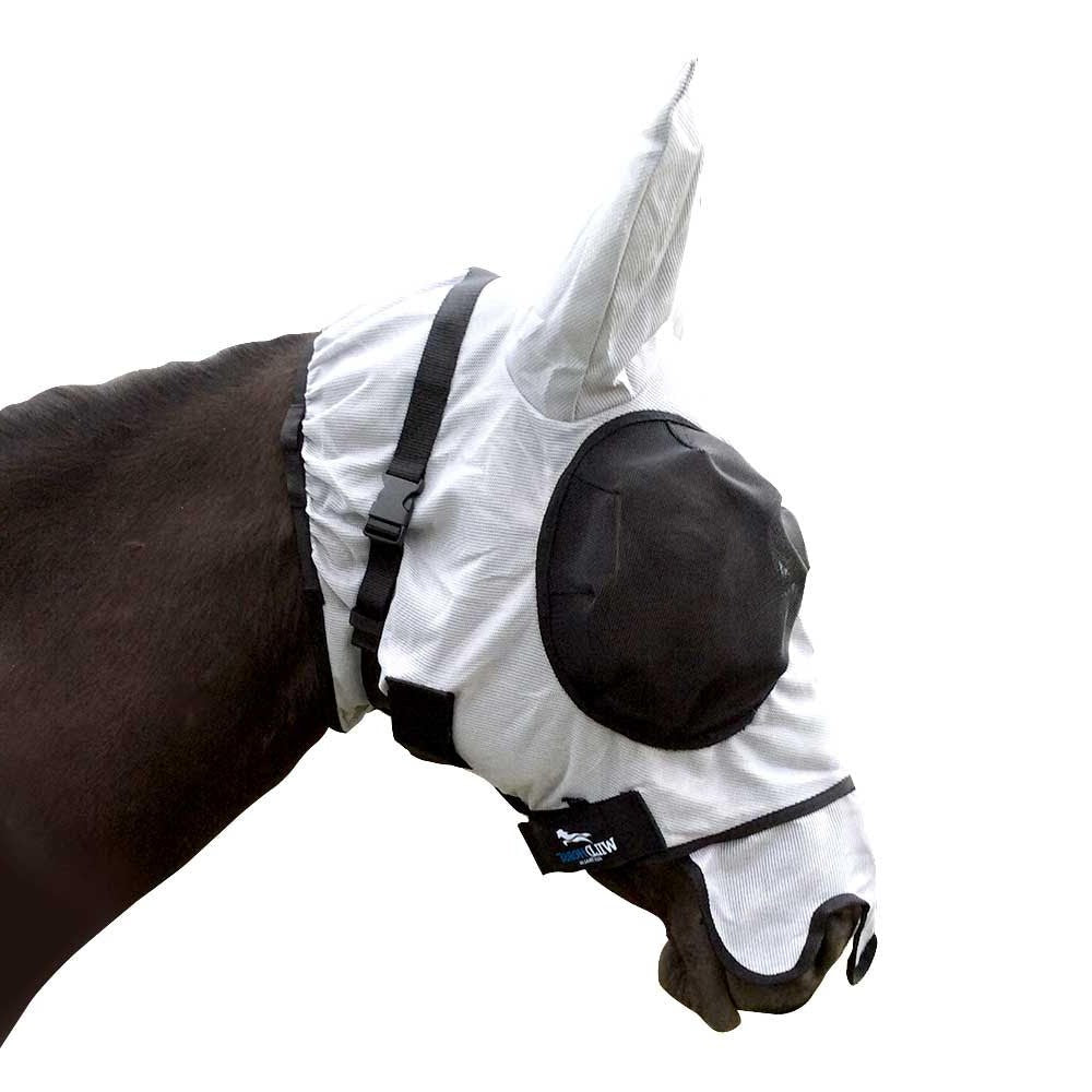 Wild Horse Cool Mesh Fly Mask Black Clip