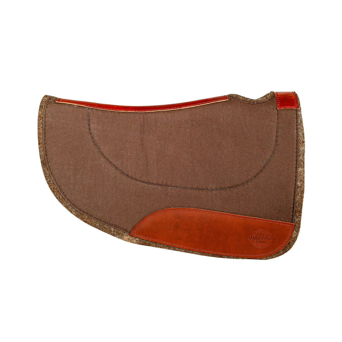 Syd Hill Contoured Barrel Saddle Pad - Short 12mm