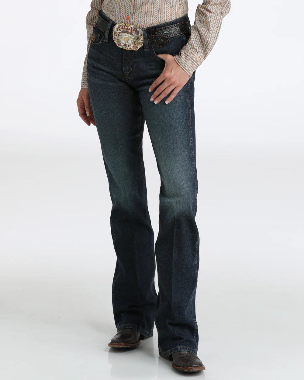 Cinch Wmns Classic Boot Cut Stretch Jeans