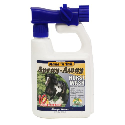 Mane N Tail Spray-Away Horse Wash 946ml