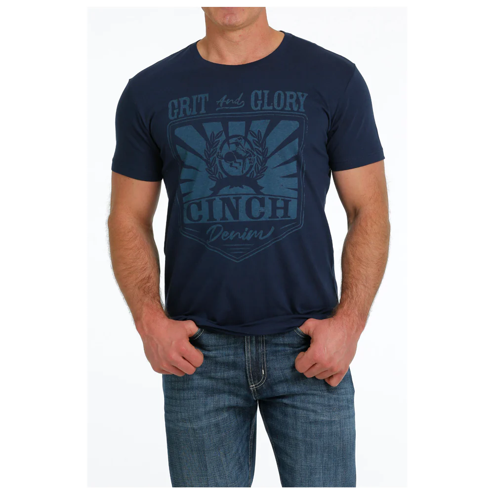 Cinch Mens Short Sleeve Grit and Glory T Shirt
