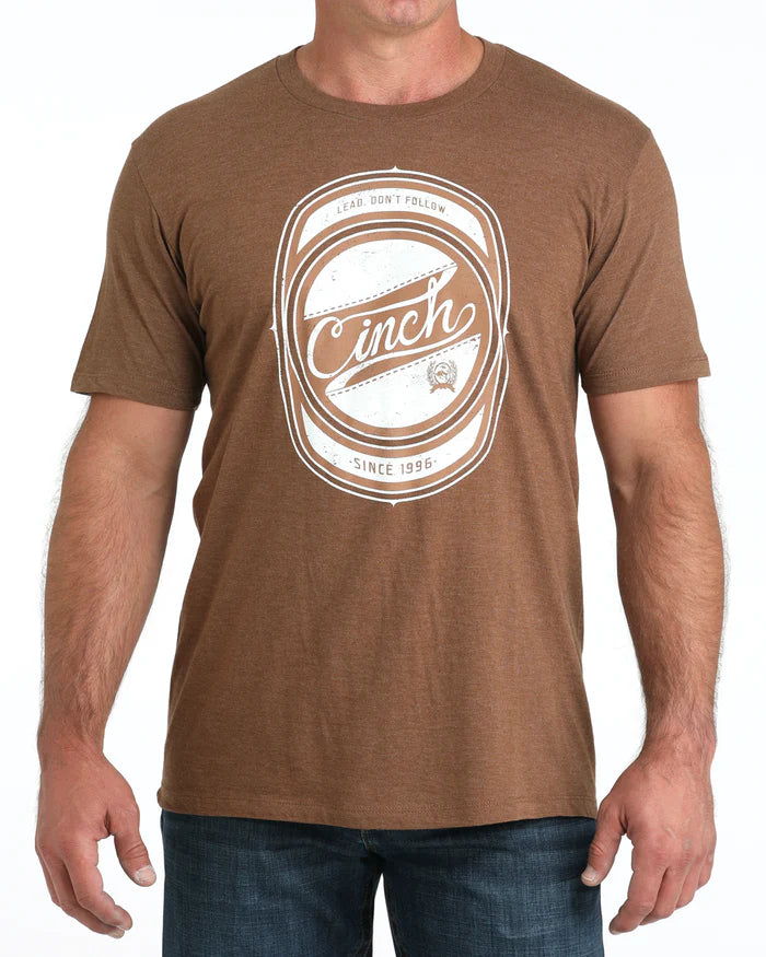 Cinch Mens Tee - Brown