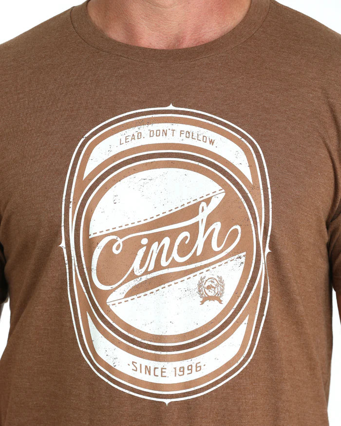Cinch Mens Tee - Brown