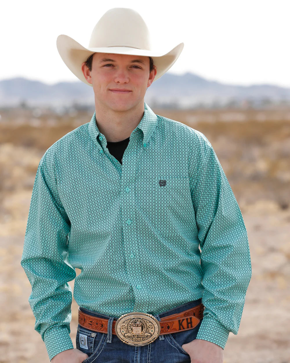 Cinch Mens Classic Fit L/Sleeve Shirt