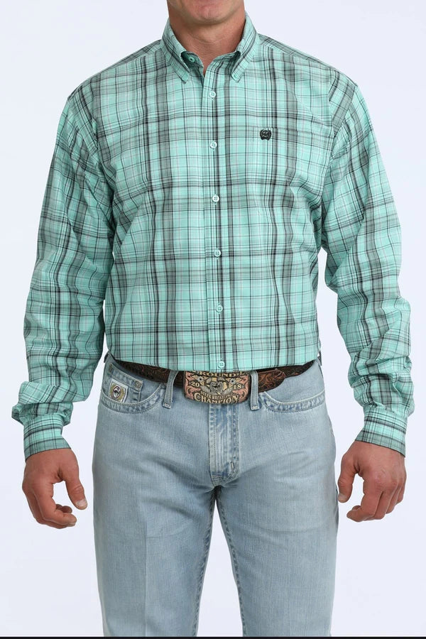 Cinch Mens Classic Fit Button Down Western Shirt