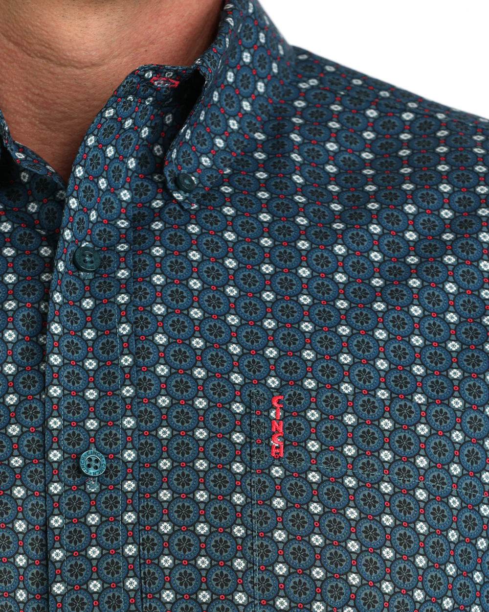 Cinch Mens Modern Fit Button Down Western Shirt