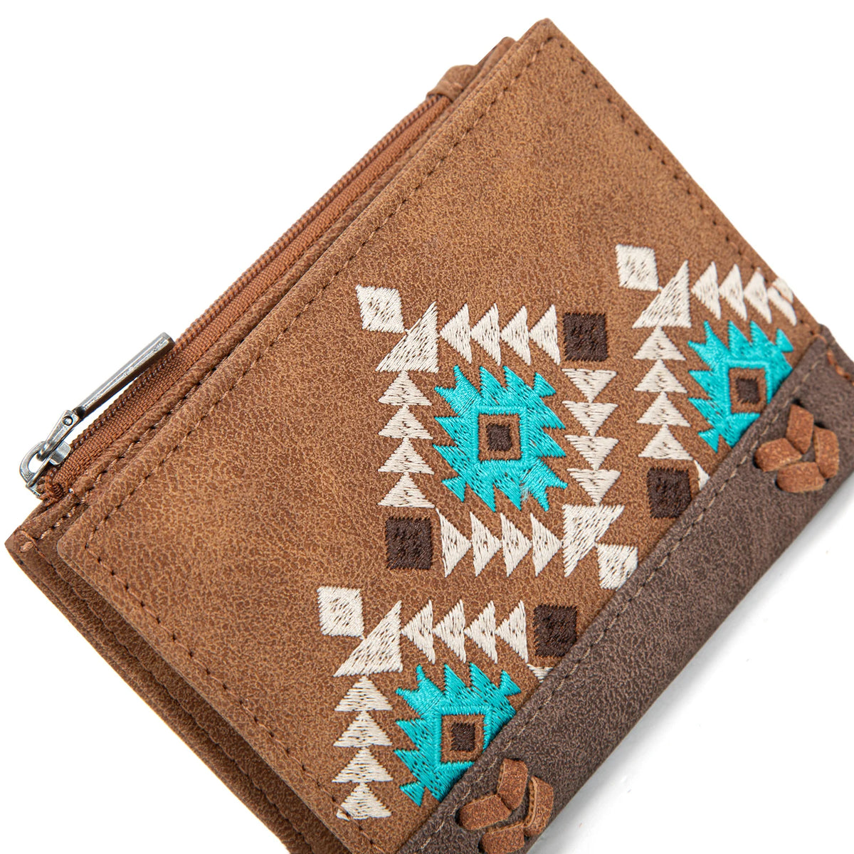 Montana West Embroidered Collection Wallet