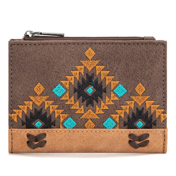 Montana West Embroidered Collection Wallet