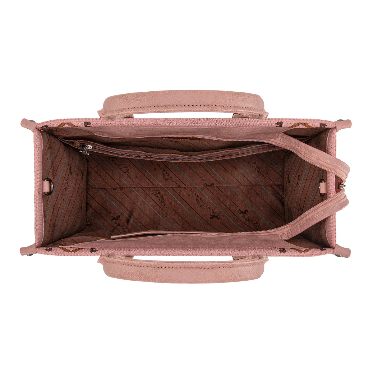 Montana West Aztec Retro Arrows Dual Sided Print Large Tote/Crossbody