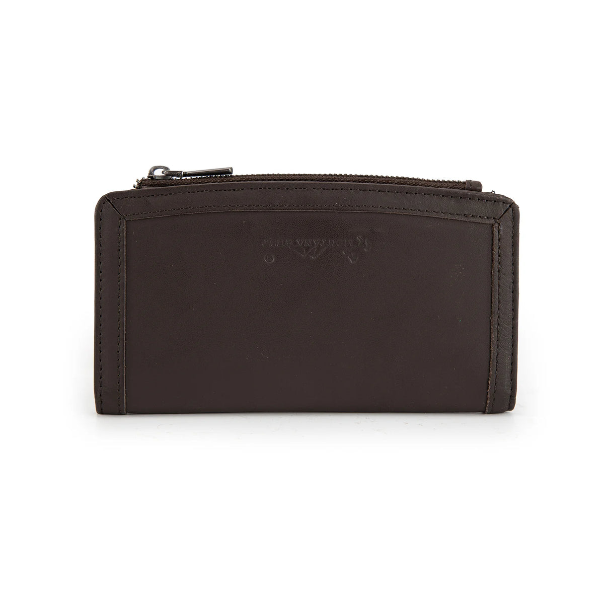 Montana West Genuine Leather Floral Tooled Bi Fold Wallet