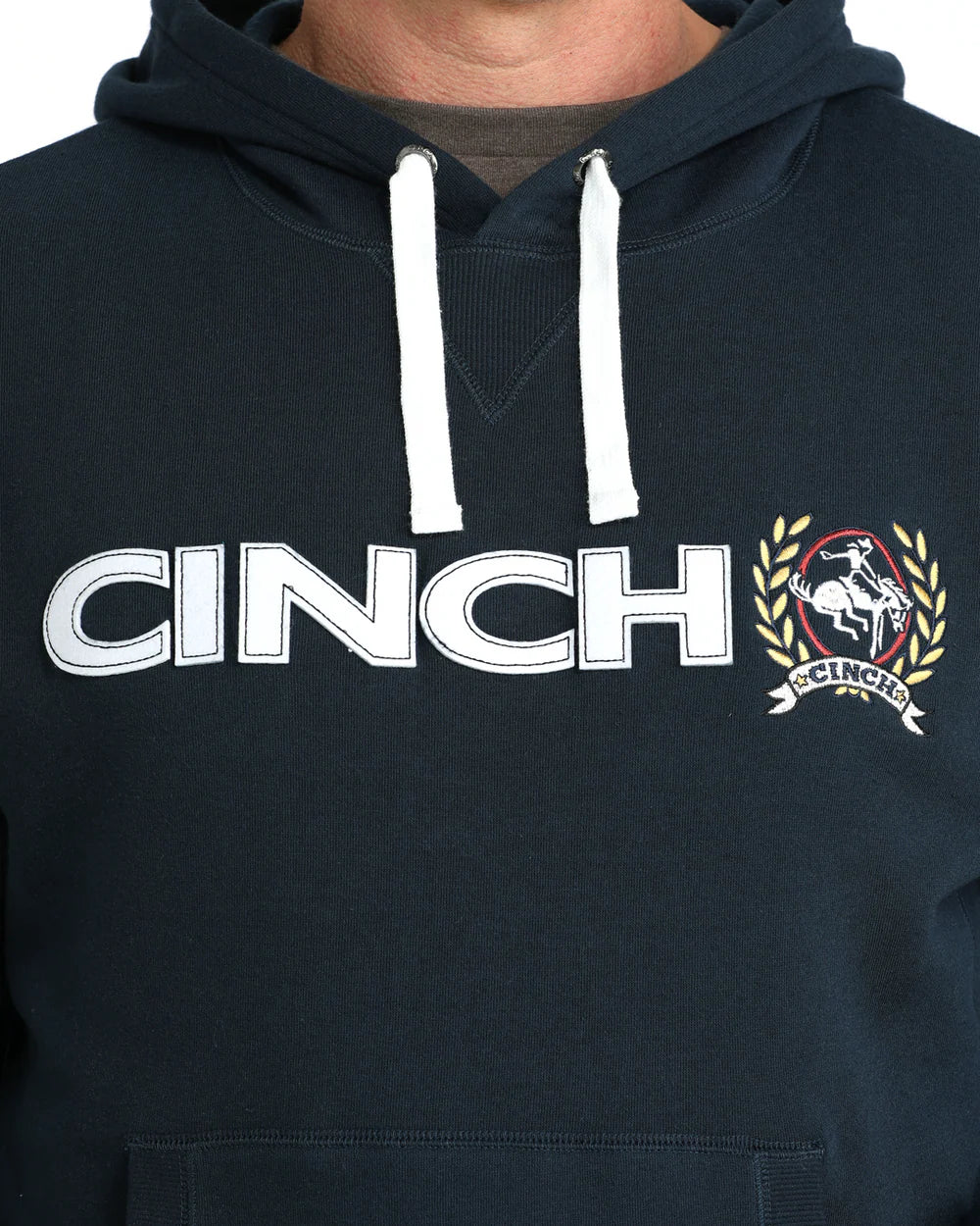 Cinch Mens Logo Hoodie