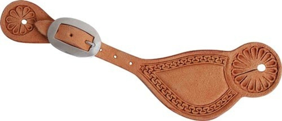 Martin Tombstone Natural Roughout San Carlos Spur Straps