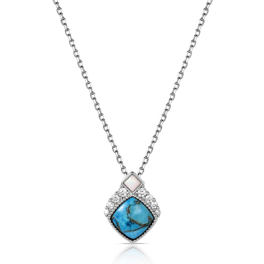 Montana Silversmith Crowned Glacier Necklace | Gfitware - Necklace | Saddleworld Ipswich