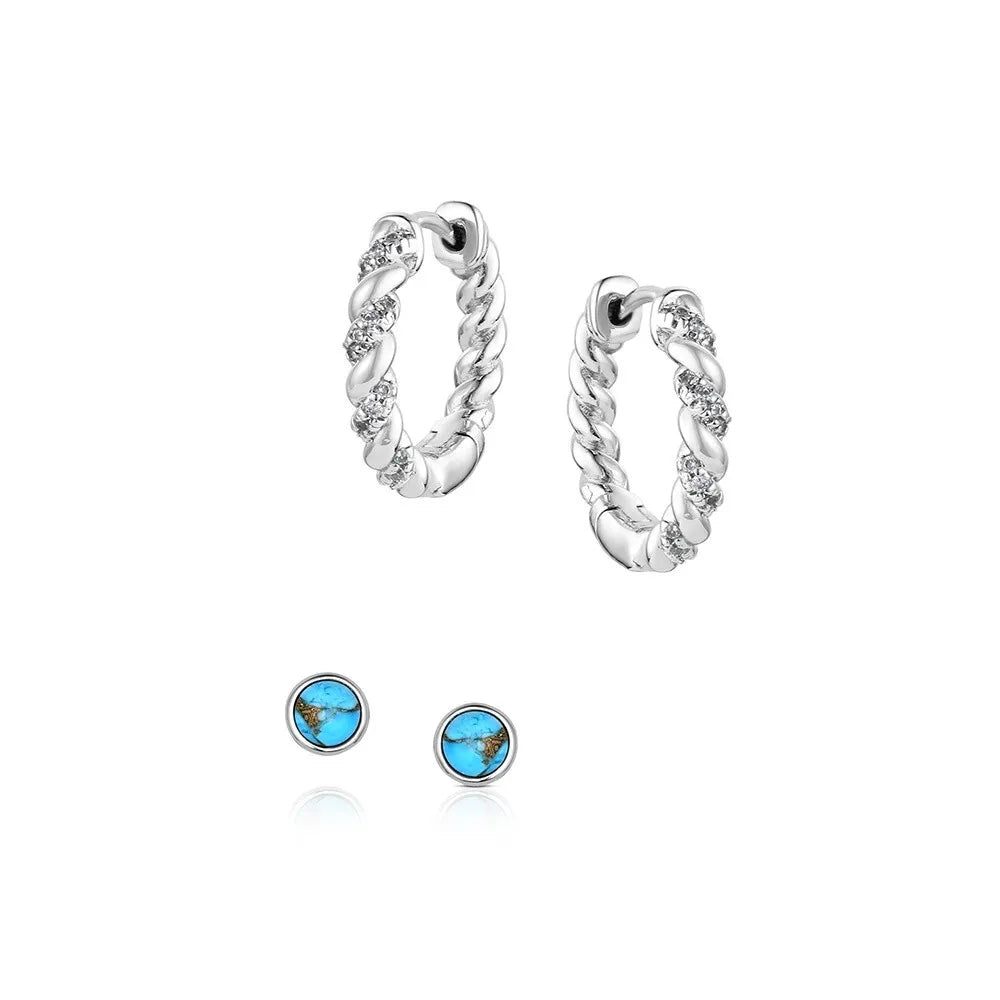 Montana Silversmiths - Dawn and Dusk Earrings | Giftware - Jewellery | Saddleworld Ipswich