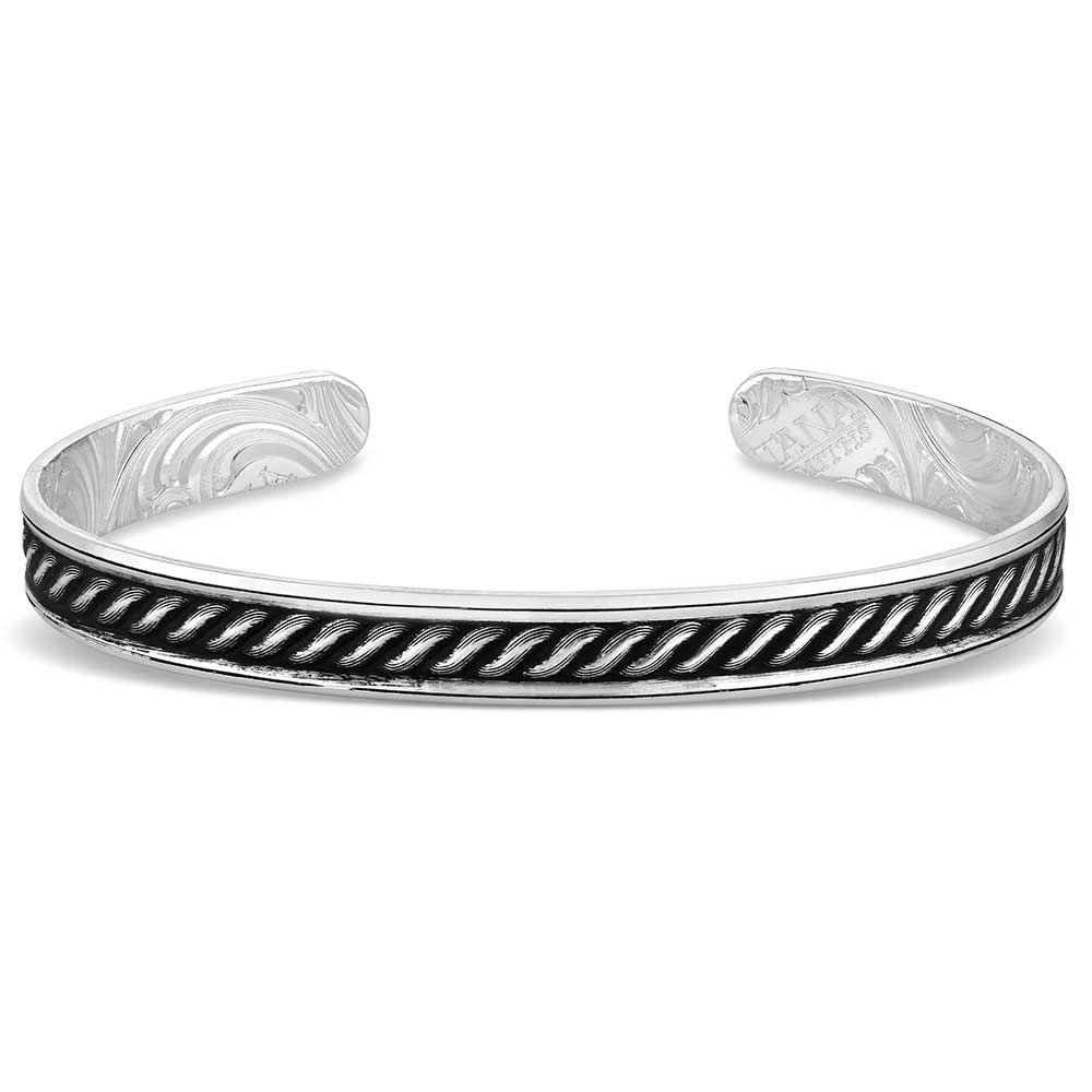 Montana Silversmiths - Midnight Roped Cuff Bracelet | Giftware - Jewellery | Saddleworld Ipswich
