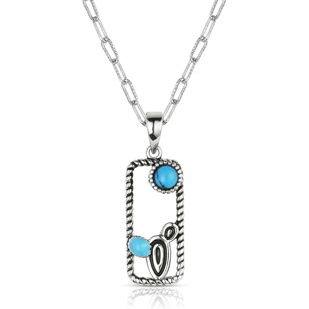 Montana Silversmiths Desert Mirage Turquoise Necklace | Giftware - Jewellery | Saddleworld Ipswich