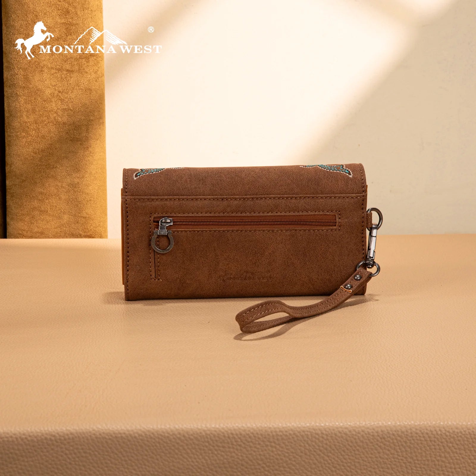 Montana West Concho Embroidered Collection Wallet
