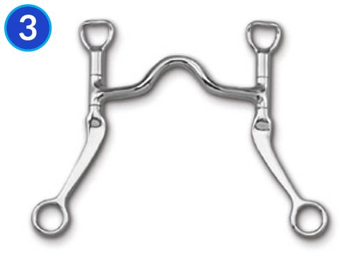 Myler L3.5in MB12 7in Flat Shank | Horse Supplies - Bits | Saddleworld Ipswich