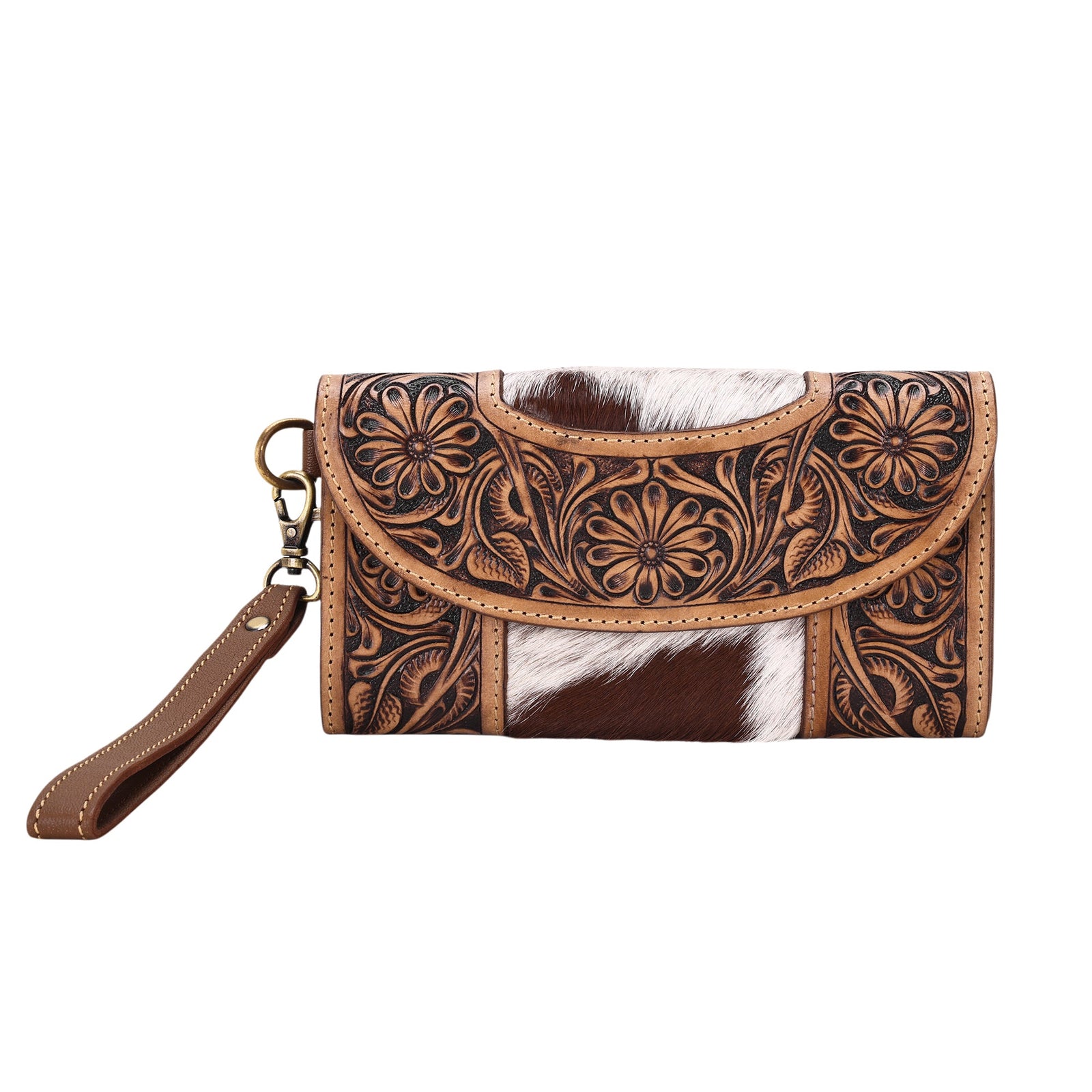  Myra Sandstone Trail Wristlet Wallet| Giftware - Handbags and Wallets | Saddleworld Ipswich