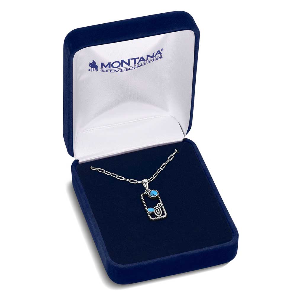 Montana Silversmiths Desert Mirage Turquoise Necklace