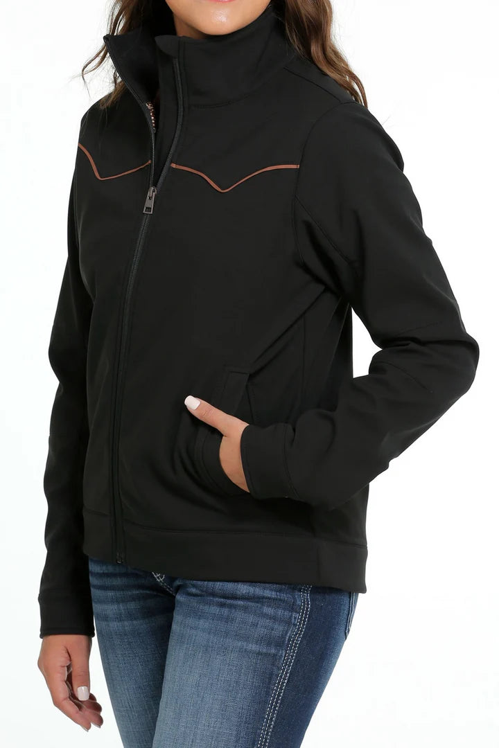 Cinch Ladies Black Western Bonded Jacket