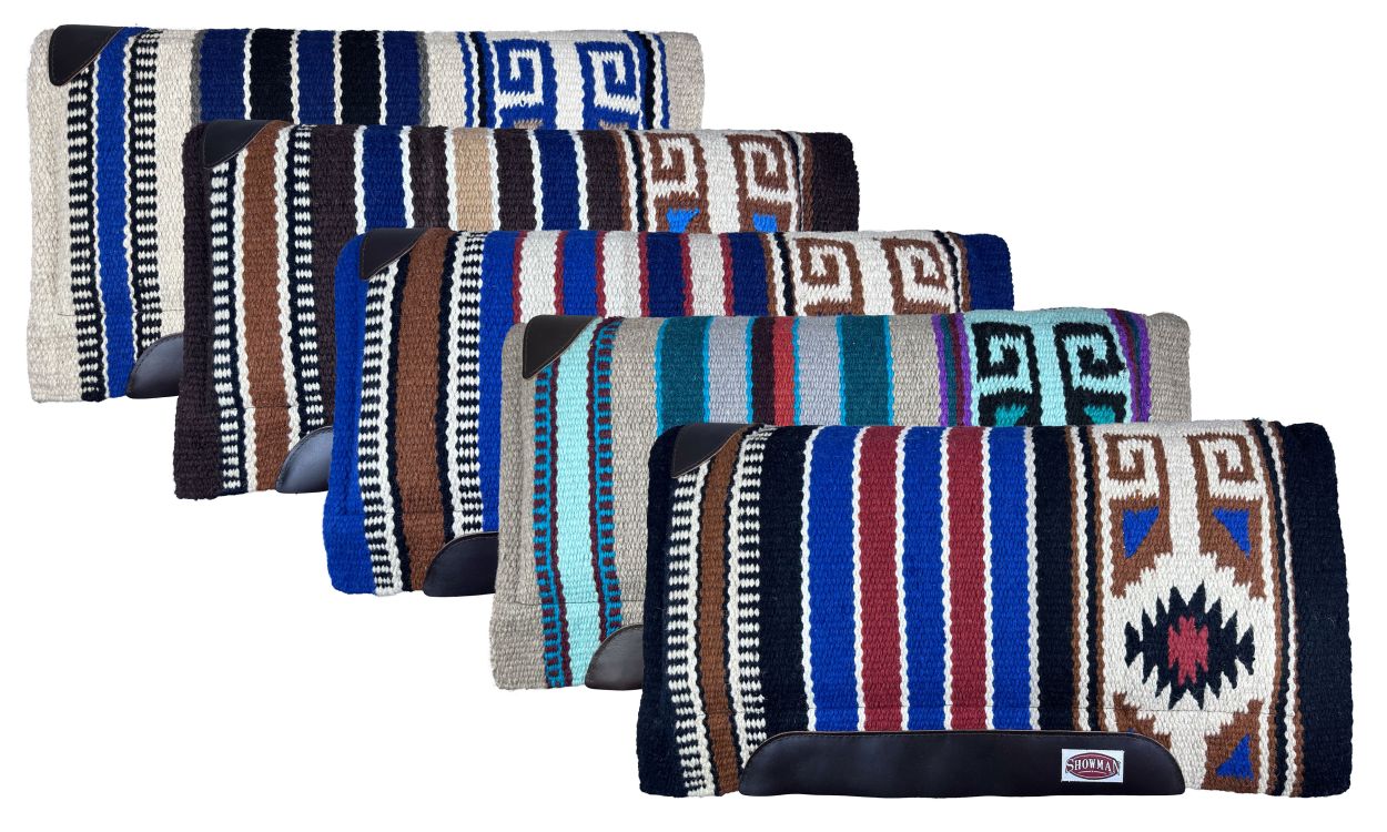 Showman 36x34 Wool Cutter Style Saddle Pad