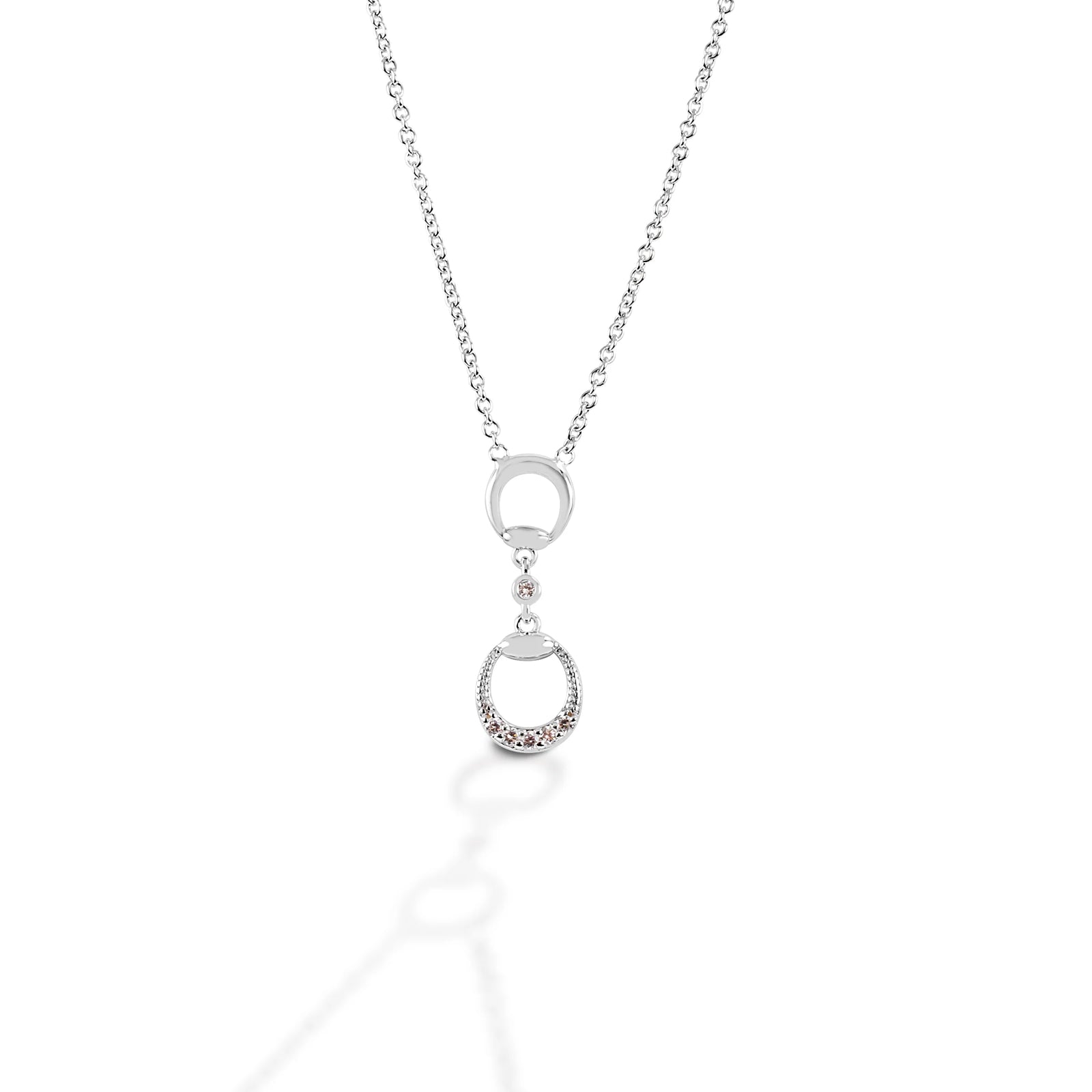 Kelly Herd Necklace Eggbutt Bit - Sterling Silver