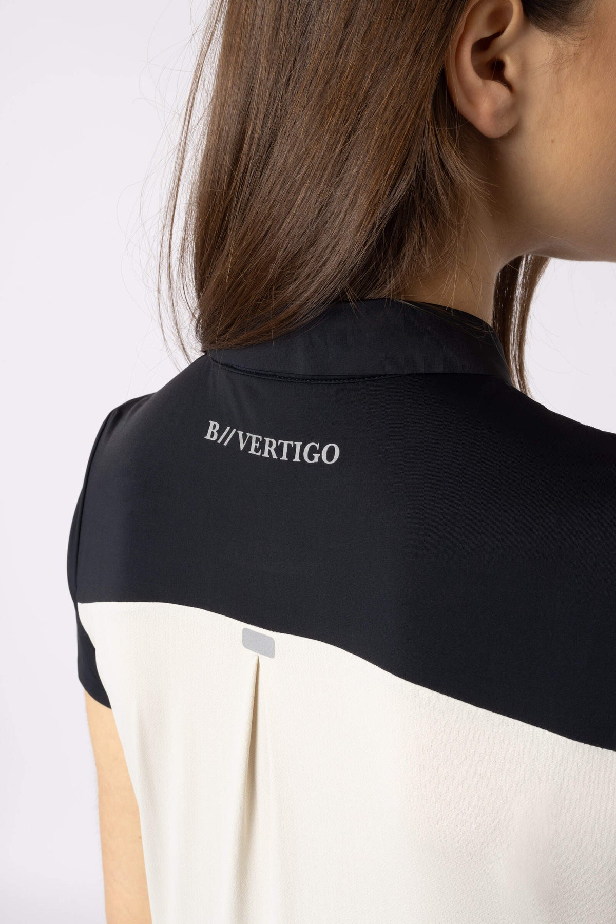 B Vertigo Daphne Ladies Seamless Polo Shirt - Black Friday Sales