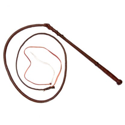 Nementh Stock Whip Kangaroo Hide 8 Plait | Horse Supplies - Whip | Saddleworld Ipswich