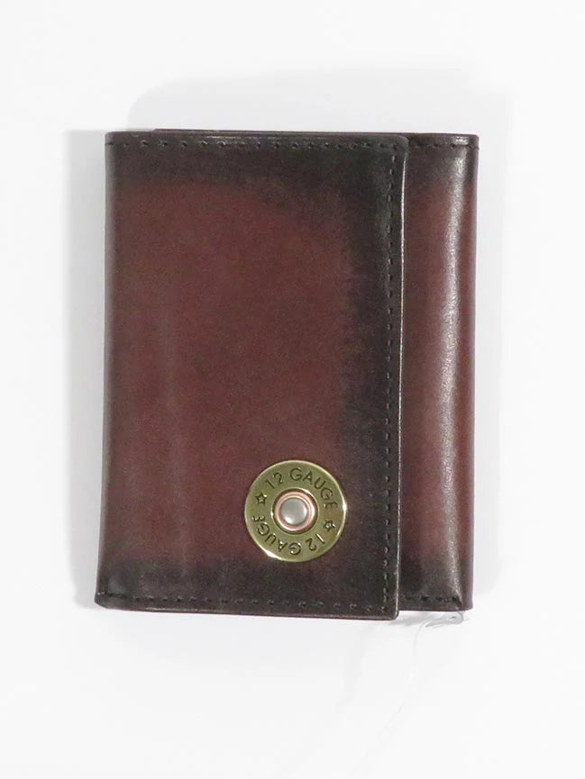 Nocona Mens Outdoor Trifold Wallet Brown