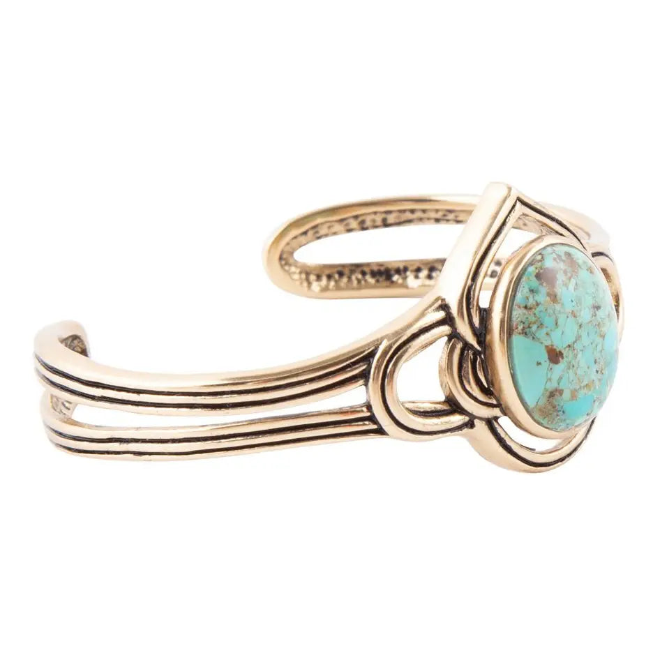Nova Turquoise and Bronze Cuff Bracelet | Giftware - Jewellery | Saddleworld ipswich