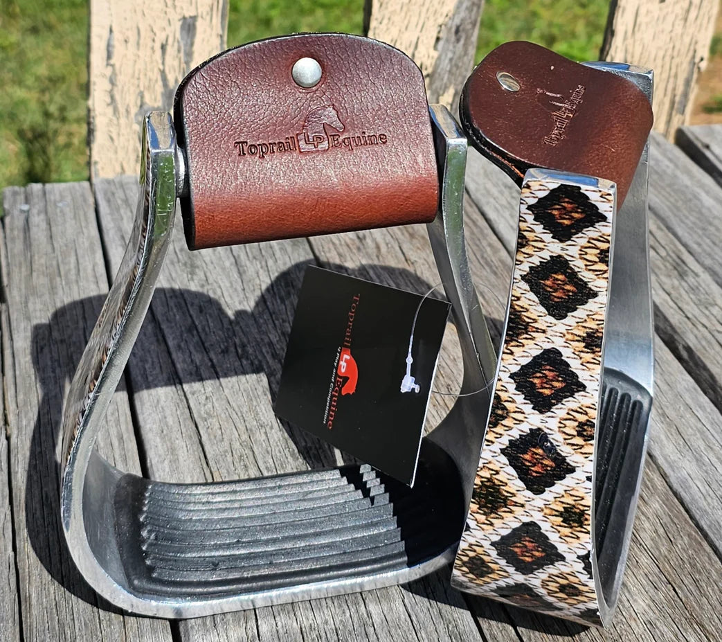 Toprail Oxbow with Snake Print