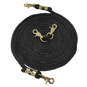 Oregon Draw Reins with Scissors Snap | Horse Supplies - Reins | Saddleworld Ipswich