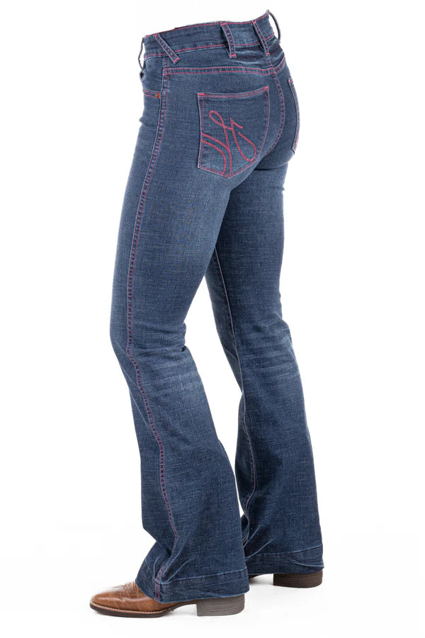 Hitchley and Harrow Trousers - Chicago Hot Pink