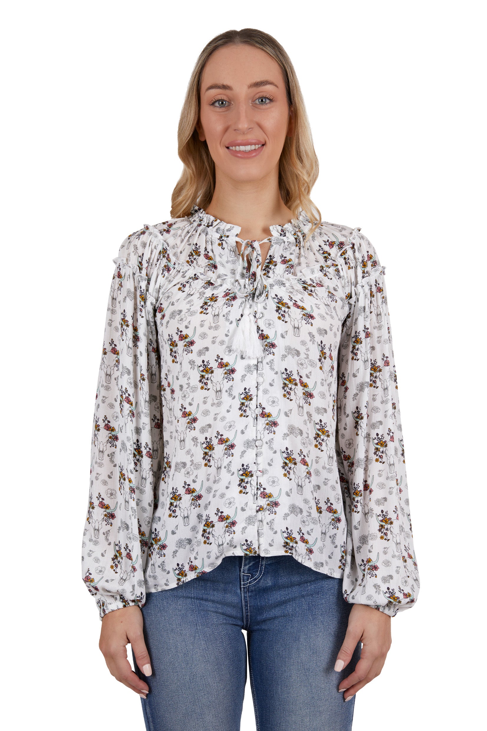 Pure Western Wmns Selina Blouse