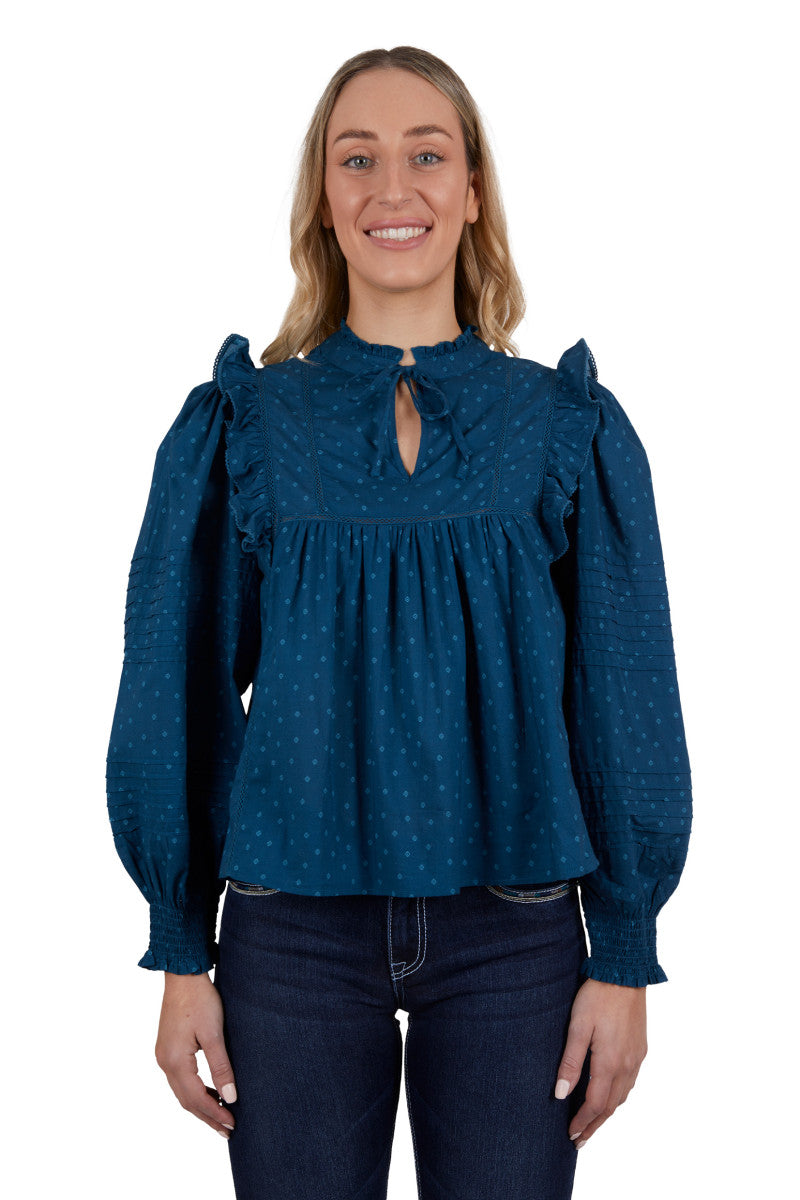 Pure Western Wmns Pippa Blouse