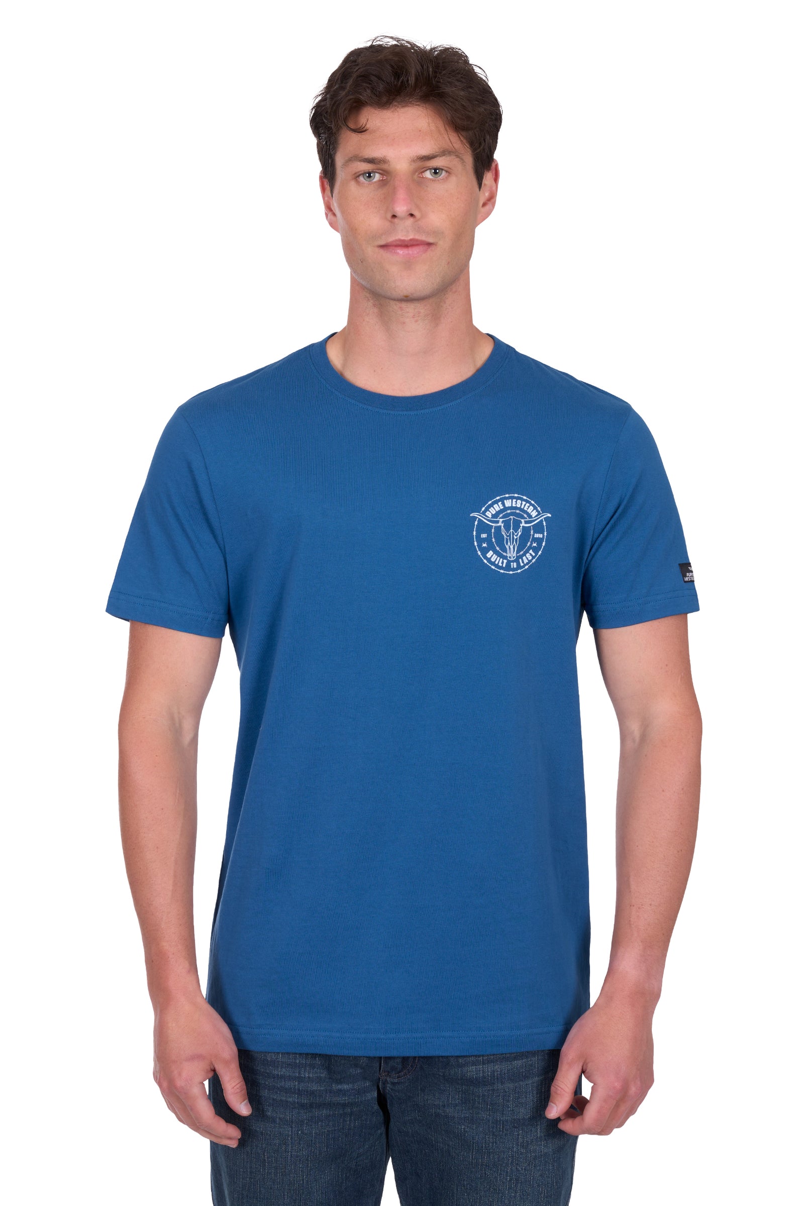 Pure Western Mens Walker SS Tee