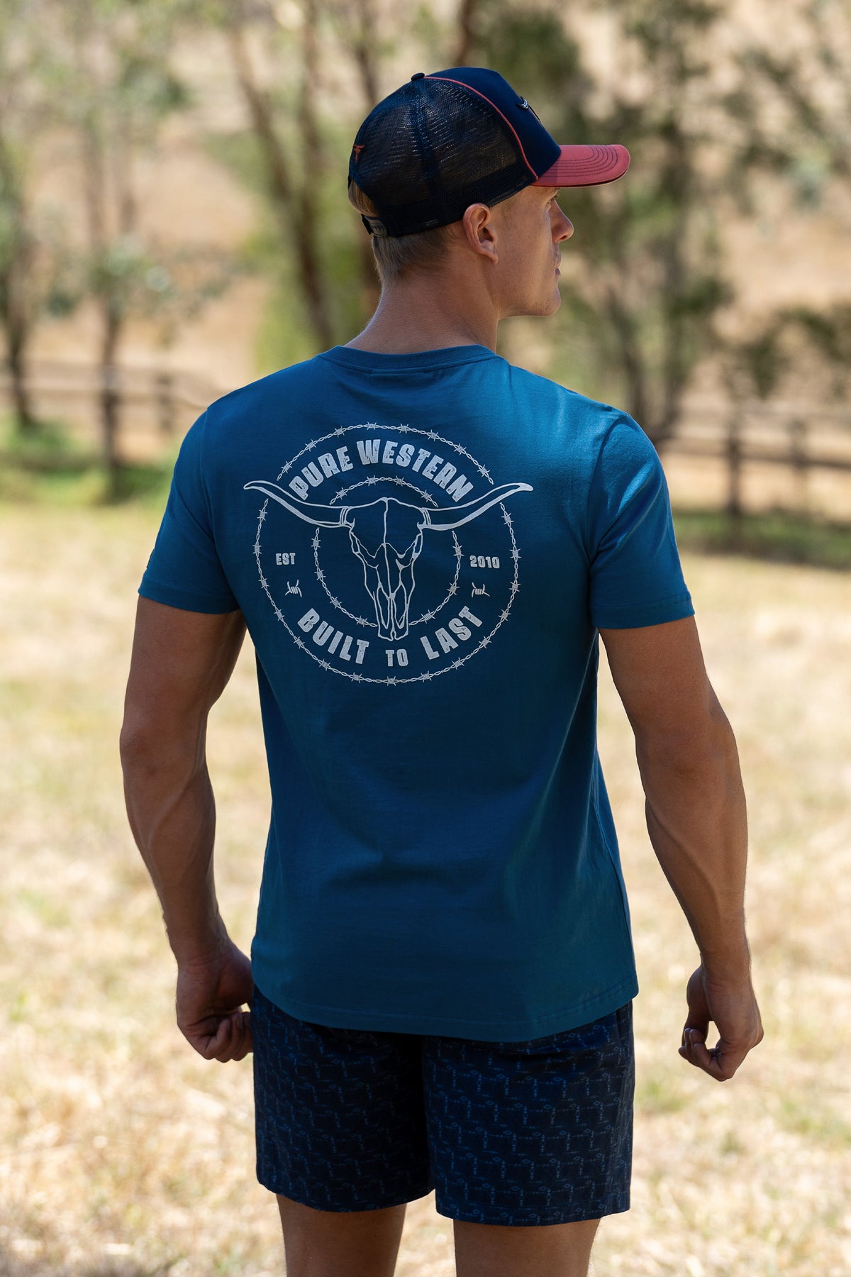 Pure Western Mens Walker SS Tee