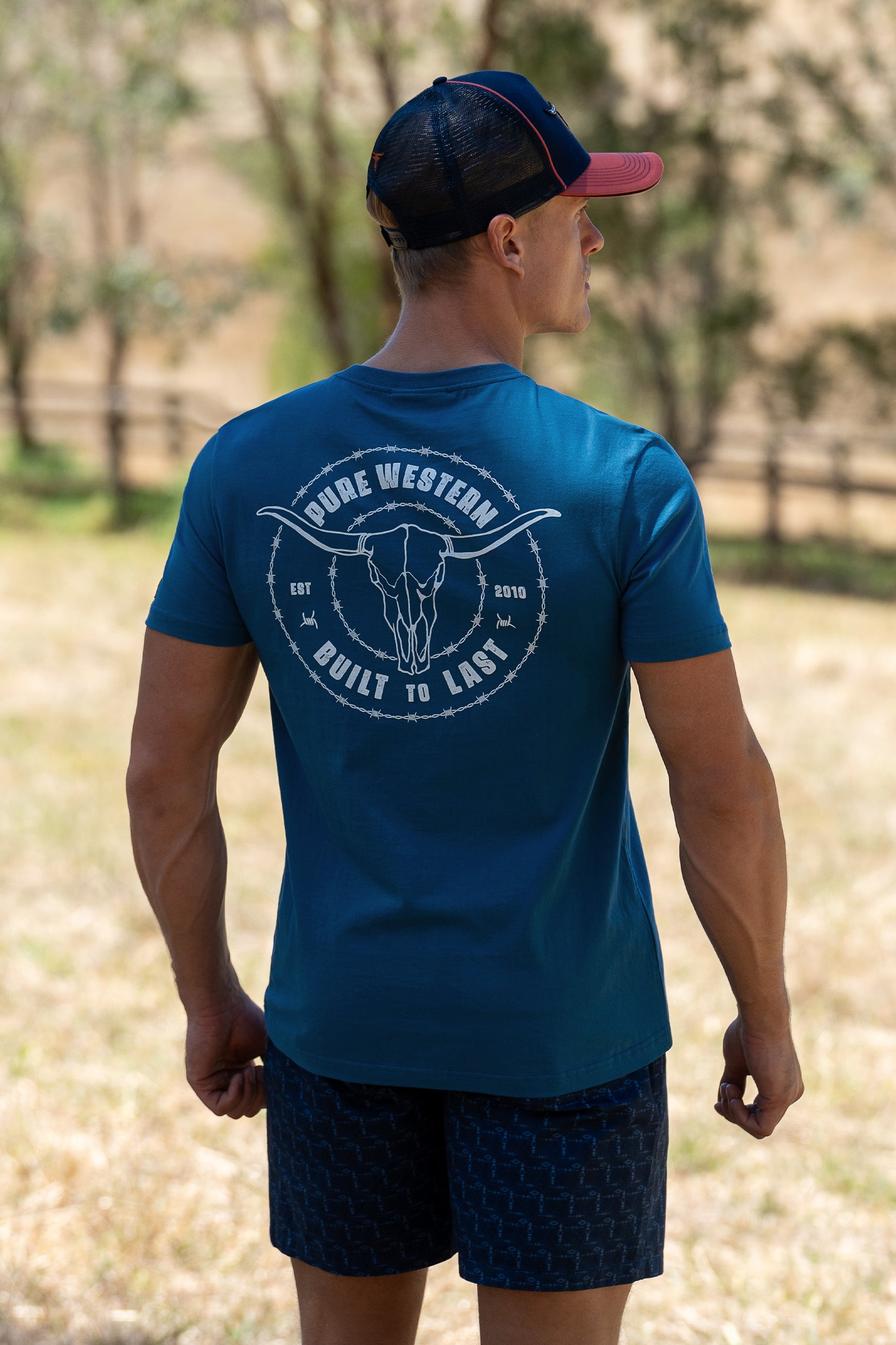 Pure Western Mens Walker SS Tee